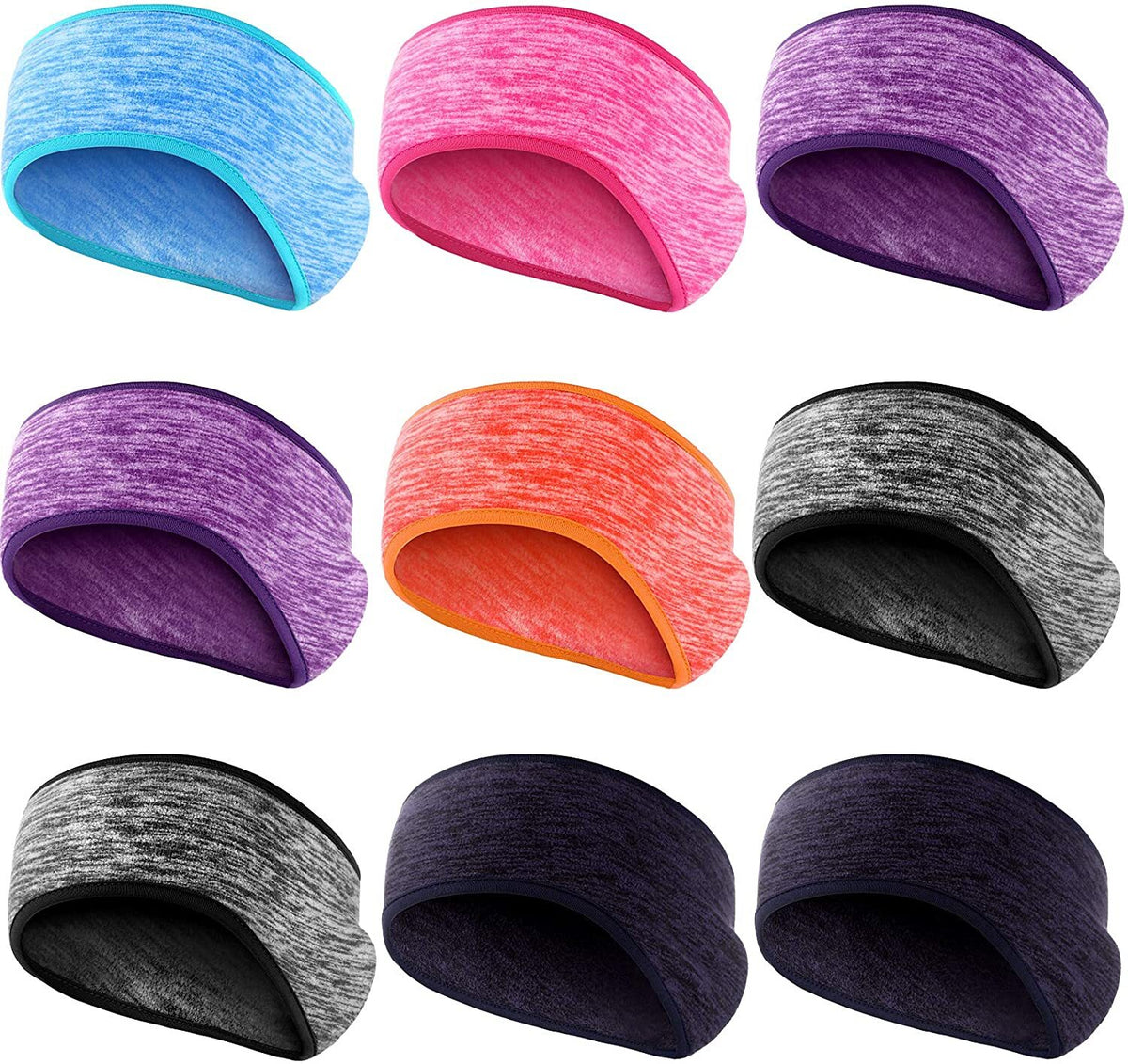 Winter Ear Warmer Headband for Women Men Fleece Ski Ear Muffs Sports