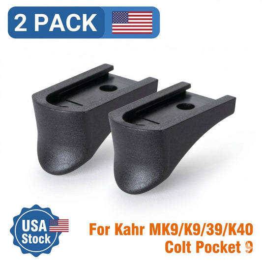 Grip Extension for Kahr MK9 PM9 CM9 K9 39 K40 Plus Colt Pocket 9 Base Plate