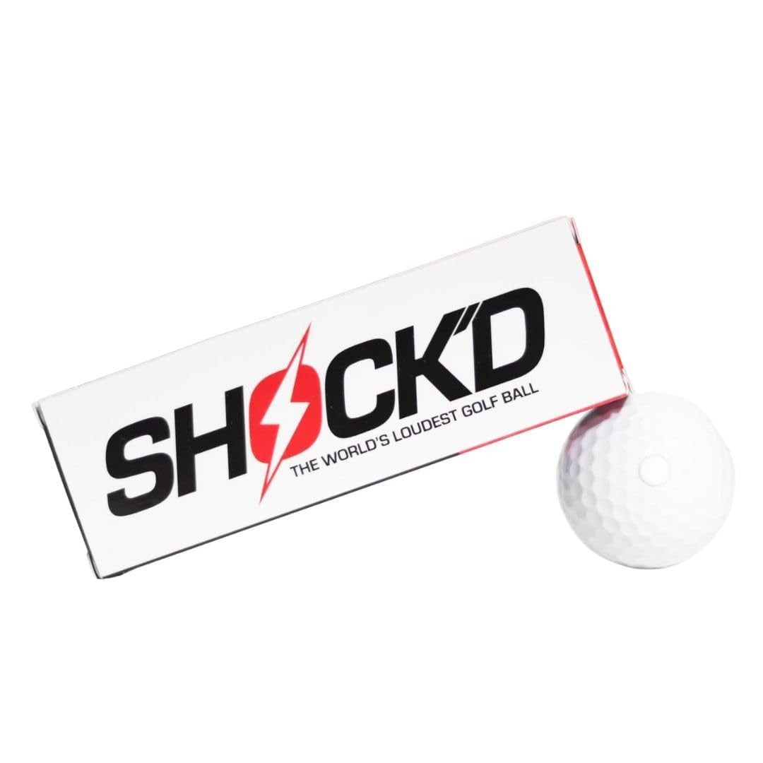Loud Golf Balls - Viral Prank Golf Balls for Fun & Gifting - Shock'D