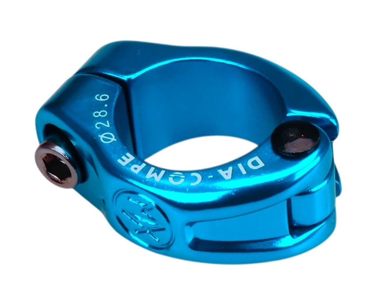 28.6mm BMX Bicycle Seat Clamp - Hinged Aluminum Alloy Frame Accessory