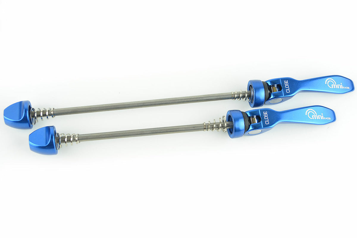 Lightweight Bicycle Wheel Skewers Set for Road & Mountain Bikes - Stainless Steel