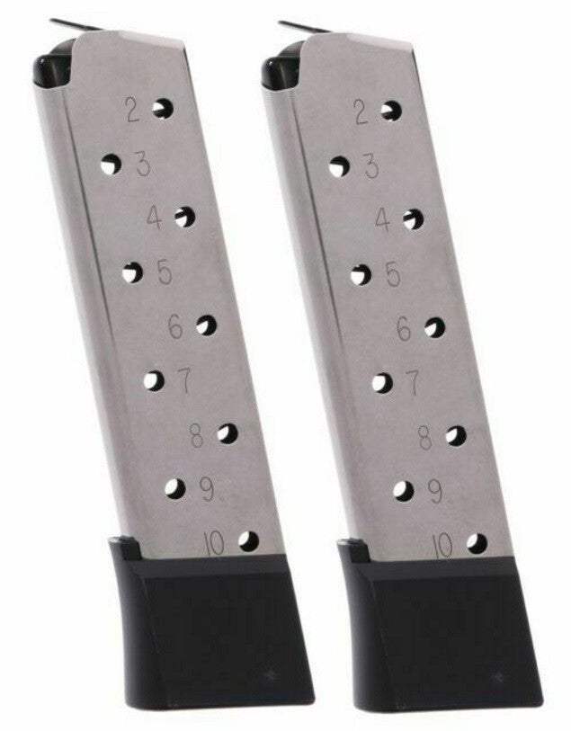 Kimber 1911 .45 ACP 10-Round Stainless Magazine - OEM Factory Replacement