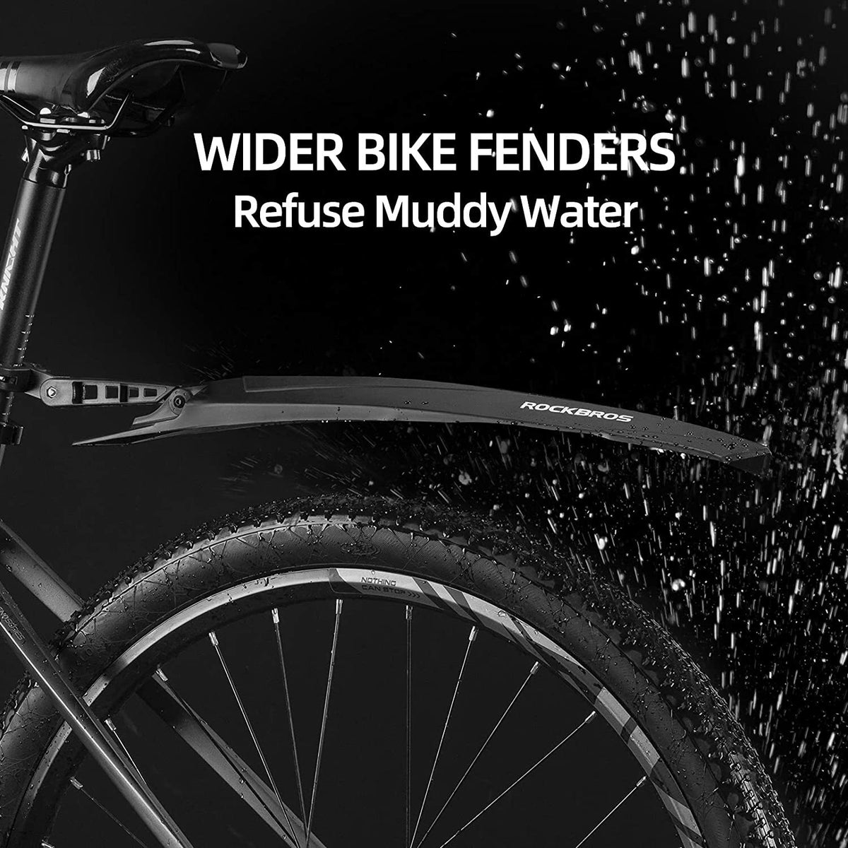 Bike Mudguard Set Front and Rear - Universal Bicycle Fenders for MTB Road City Bikes