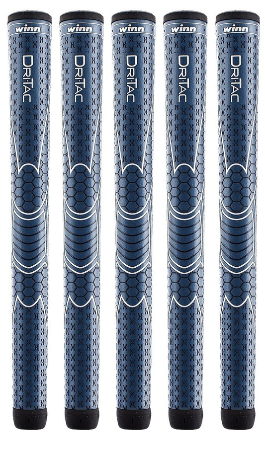 Oversize Golf Grip with Shock Absorption - Navy Blue, Dri-Tac Comfort