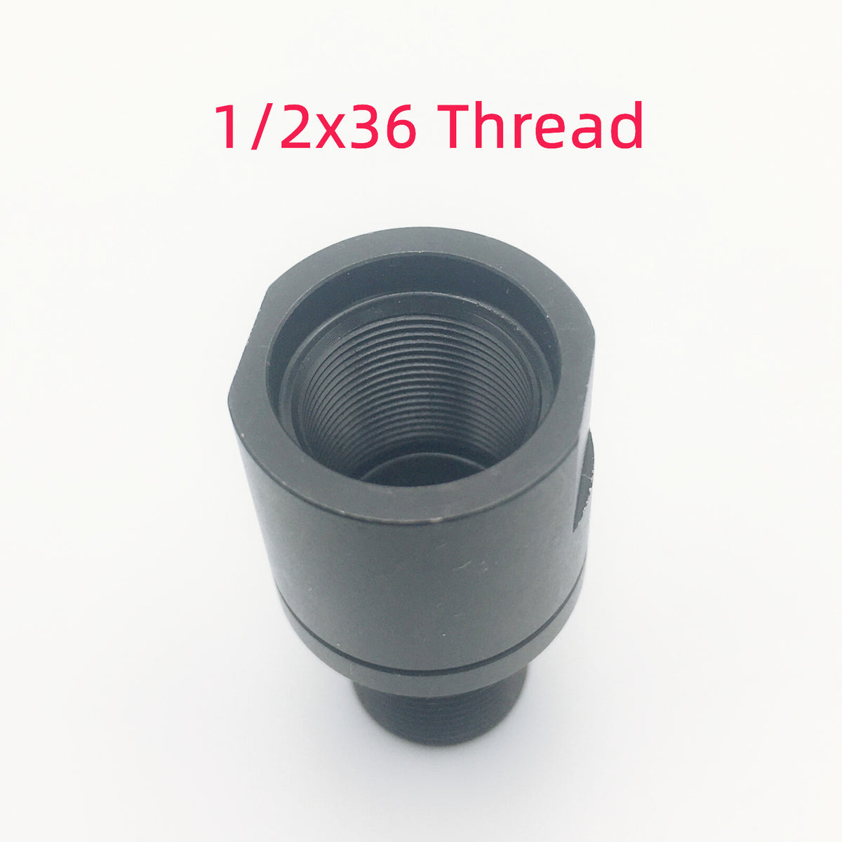 Steel Thread Adapter Set 1/2x36 Female to 1/2x28 Male & Vice Versa - Pack of 2