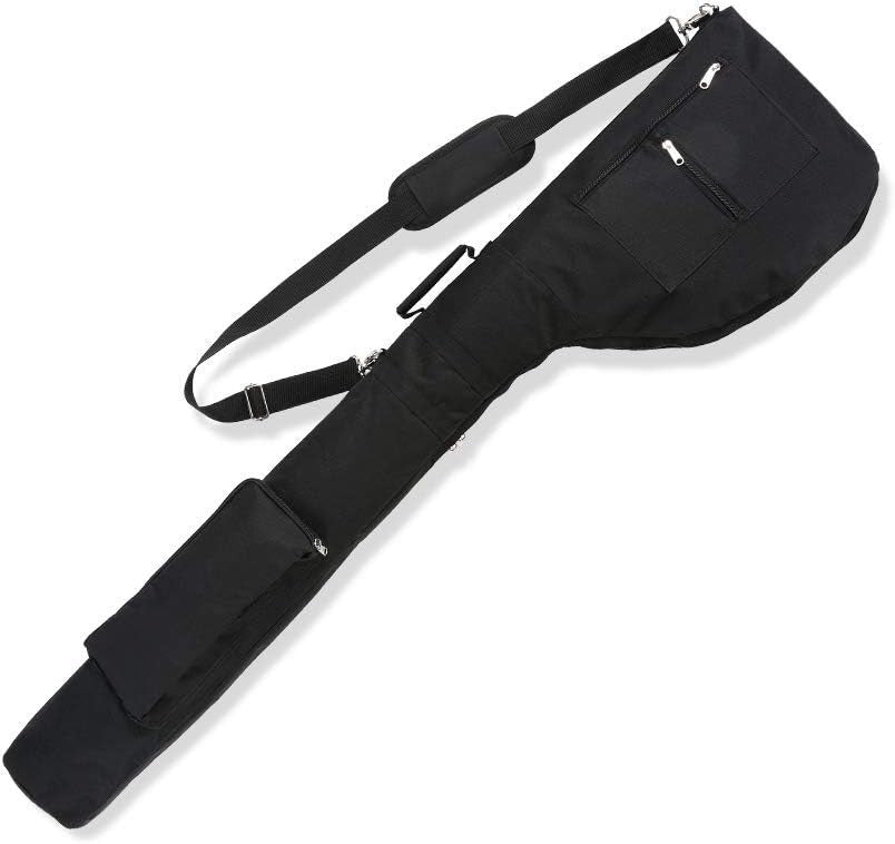 Lightweight Portable Golf Bag for 6-8 Clubs & Accessories - Travel Friendly