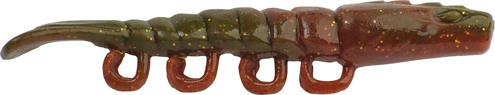 Saltwater Turbo Shrimp Lure - 4 Inch Soft Plastic Fish Bait