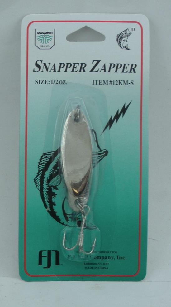 Fishing Spoon 3/4 oz. Saltwater-Resistant, Multiple Colors, Long Cast Design
