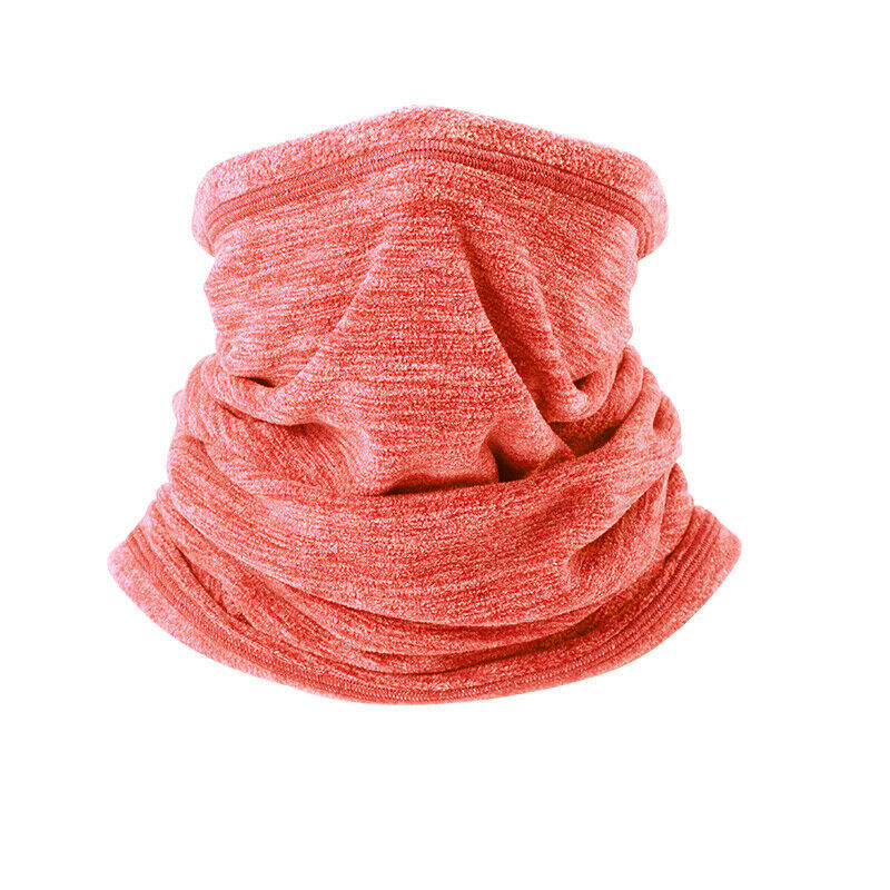 Winter Windproof Fleece Neck Gaiter Face Mask Scarf for Cold Weather
