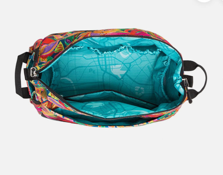 Waterproof Bike Trunk Bag with Crossbody Strap - Rear Rack Cargo Bag 11.5L