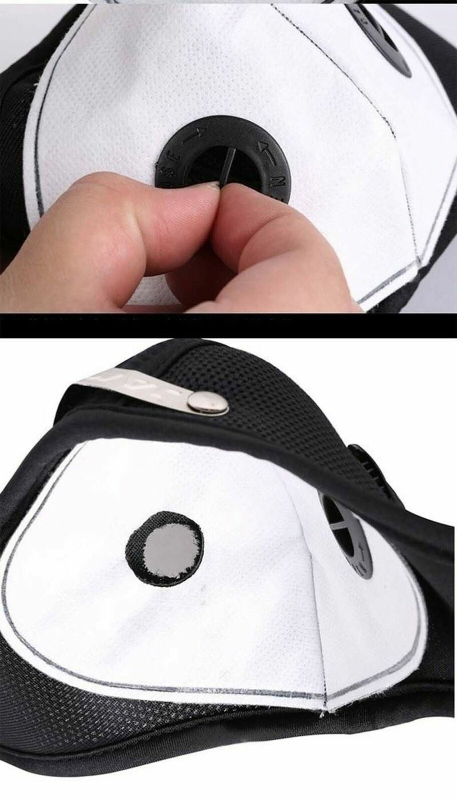 Reusable Dust Mask with Filter for Air Pollution & Respiratory Protection