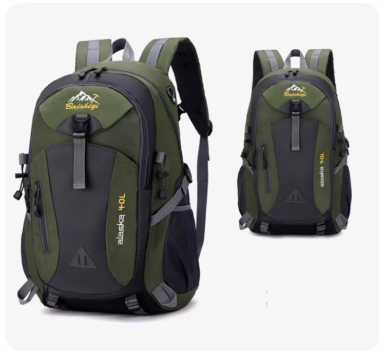 40L Hiking Backpack Large Camping Travel Rucksack Outdoor Daypack