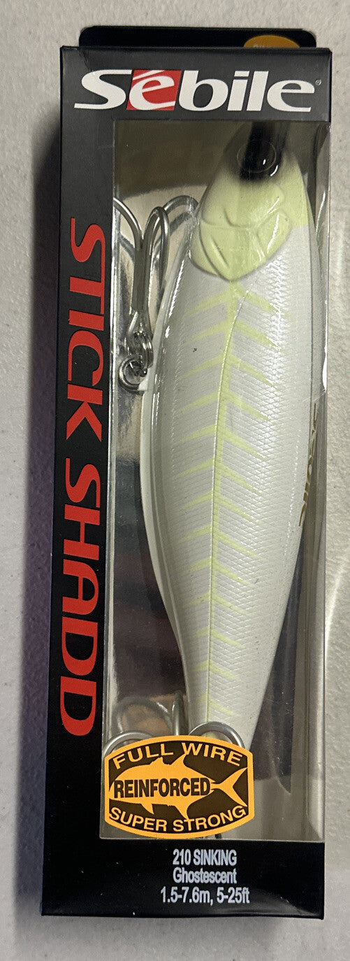 Discontinued Sinking Fishing Lure - Ghostescent 210