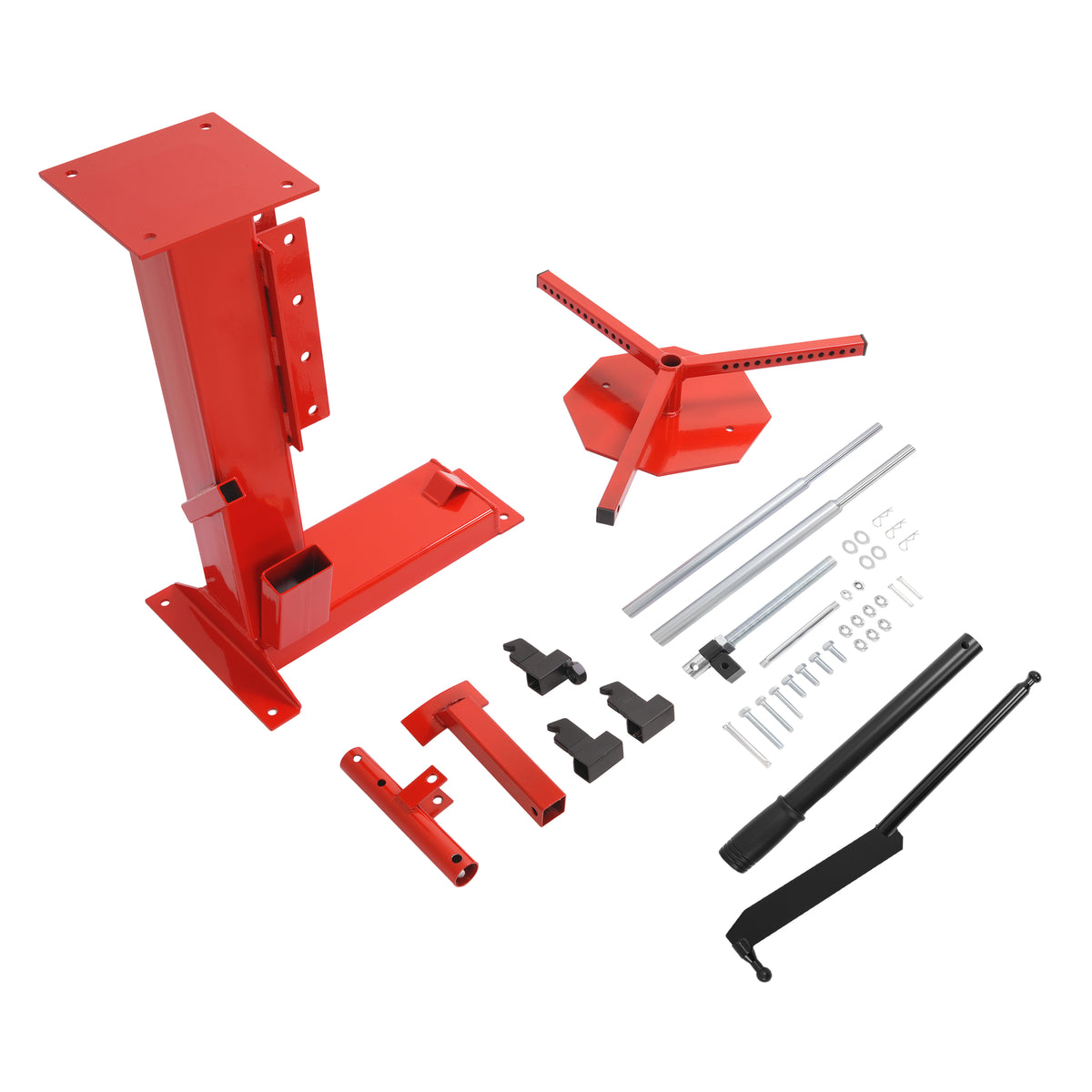 Manual Motorcycle Tire Changer Machine for 4-16.5 Inch Tires - Steel, Durable