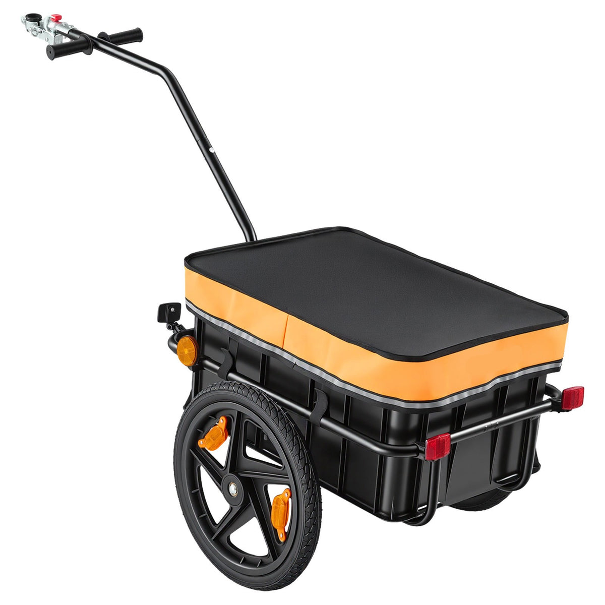 Bike Cargo Trailer 88 lbs 2-in-1 Bicycle Wagon for 22-28 inch Wheels