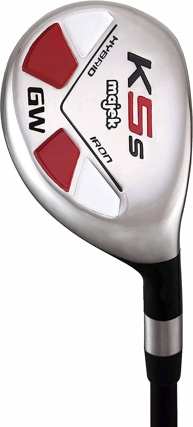 Senior Men's 52° Golf Wedge - Majek Hybrid Wedge with Graphite Shaft