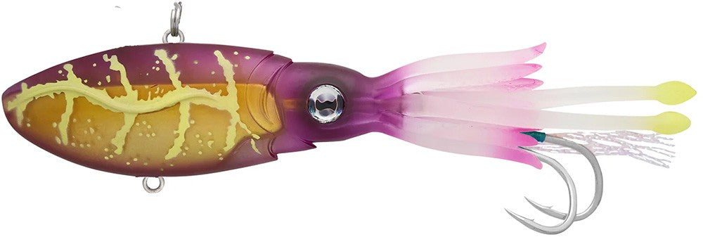 Saltwater Squid Jig Vibe Lure 6 Inch for Casting and Jigging