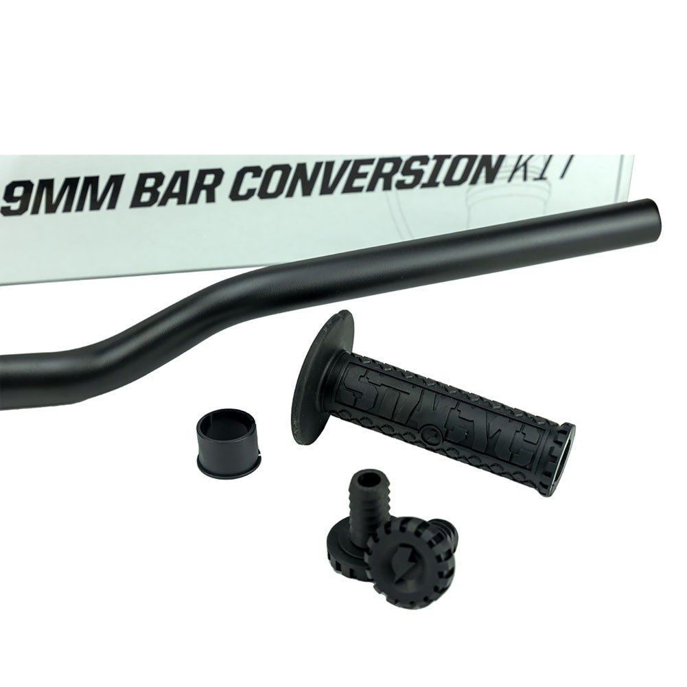 Mini Handlebar Conversion Kit for Kids Bikes - 19mm Black
