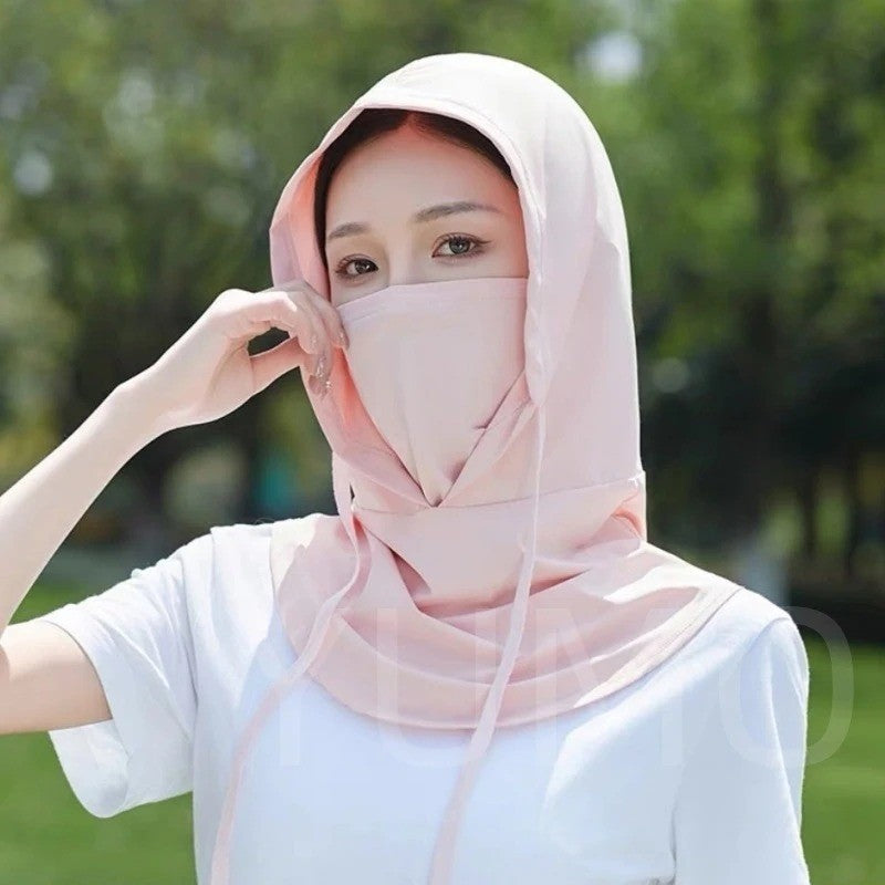 3-in-1 Cooling Sun Protection Balaclava Face Mask with UPF50+