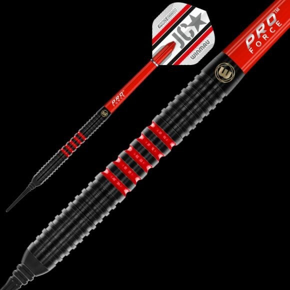 Darts 85% Tungsten Soft Tip 20g – Winmau Joe Cullen Prism SE (5 Sets of Flights Included)
