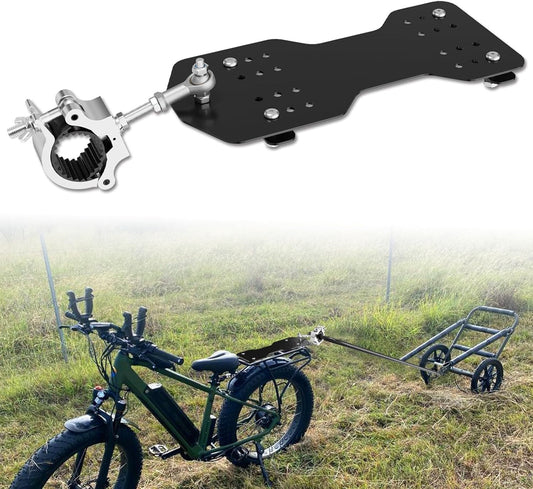 Universal Bike Trailer Coupler Hitch for E-Bike & Bicycle Heavy Cargo