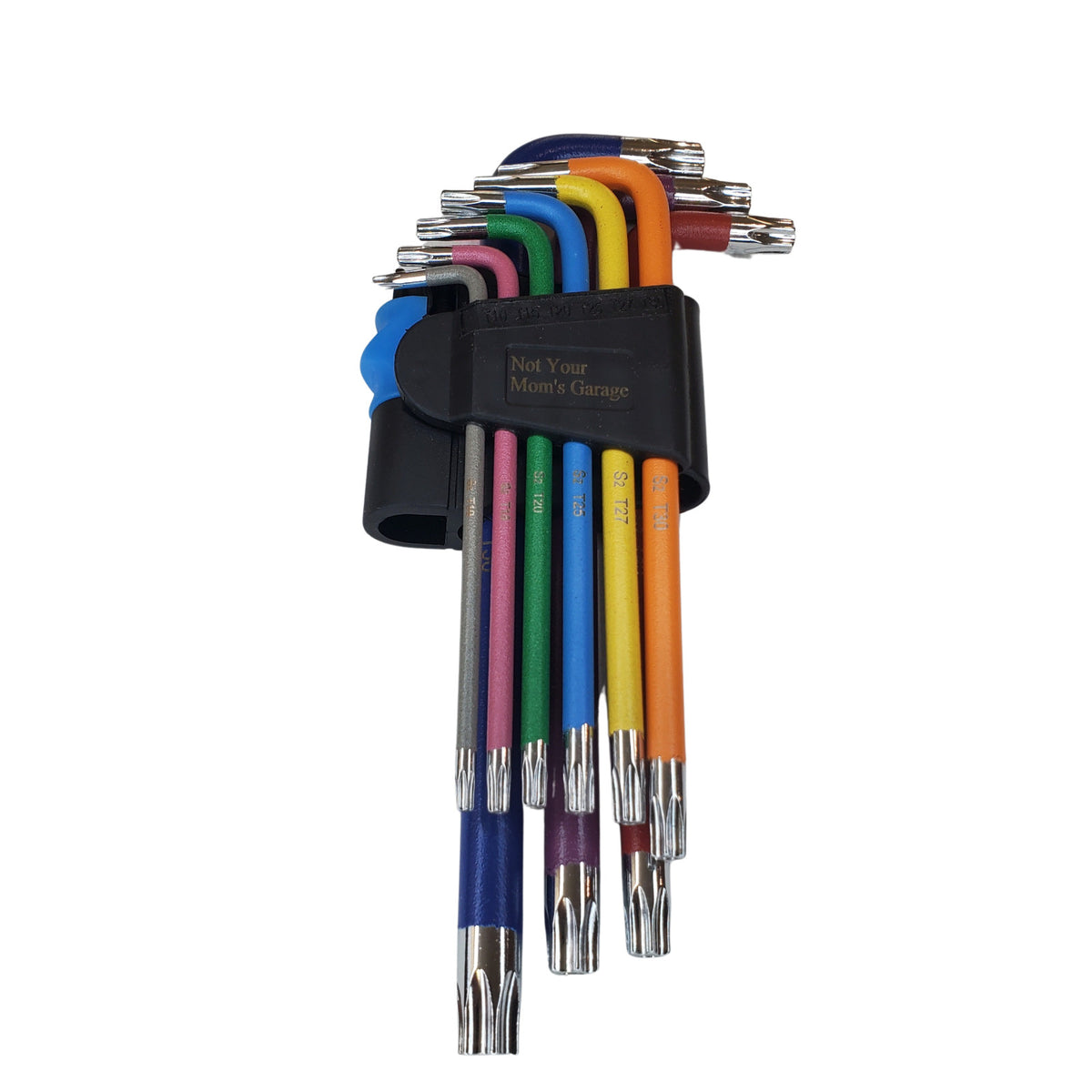 Colorful Rainbow Bicycle Multi-Tool Set with Torx and Allen Keys - Durable Cycling Wrench