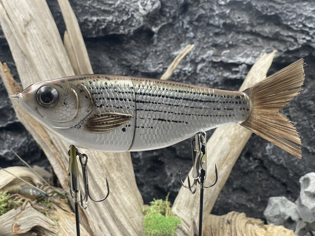 7-Inch Soft Plastic Bait for Bass Fishing - KGB 6th Sense Style Glider