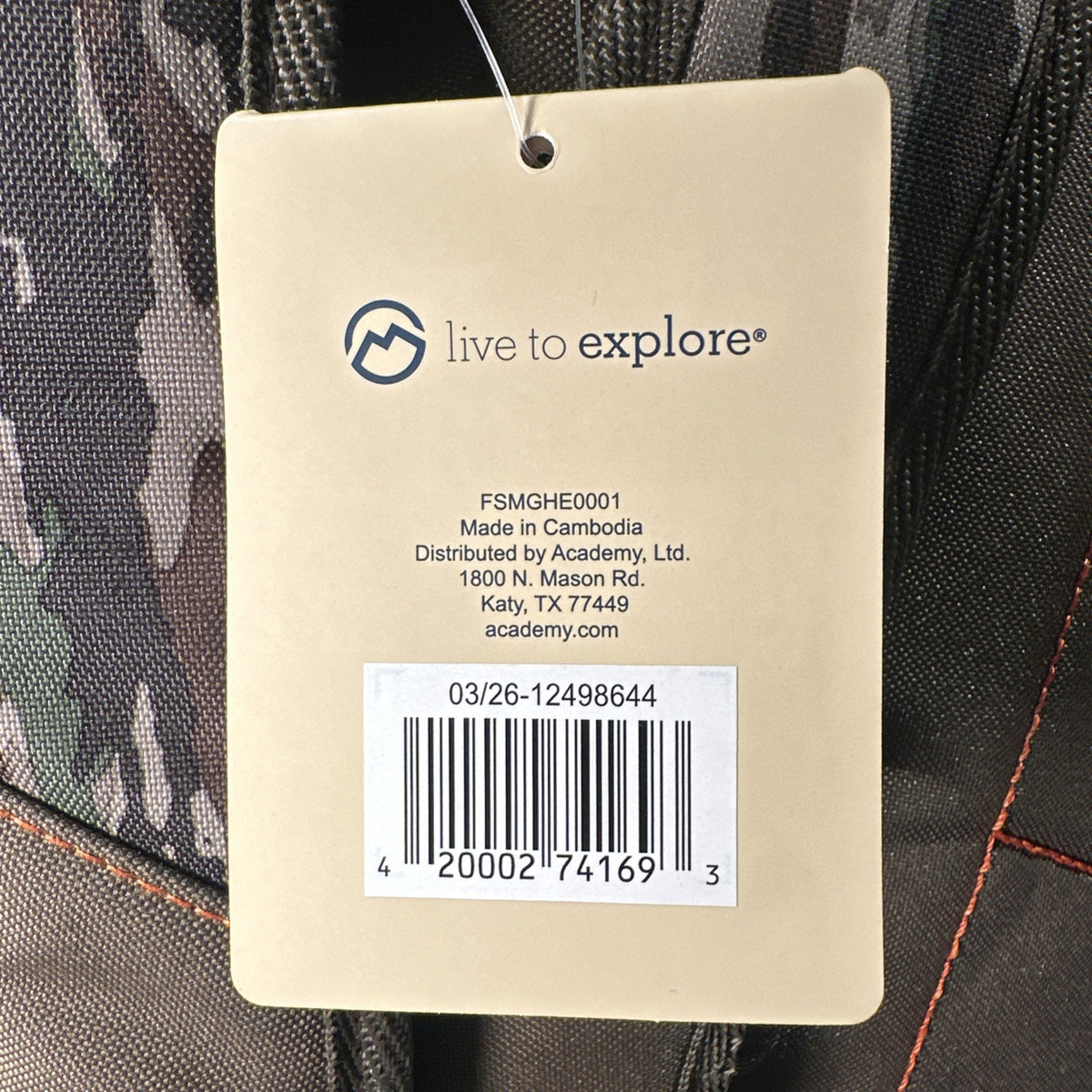 Realtree Camo Hunting Backpack for Deer & Turkey Outdoor Hiking School