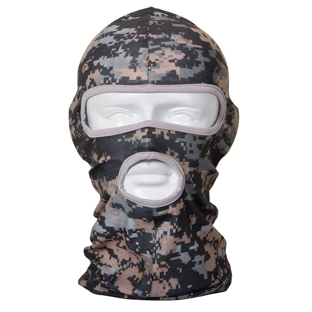 Unisex Full Face Mask Balaclava for Outdoor Activities - Summer Tactical Helmet Liner