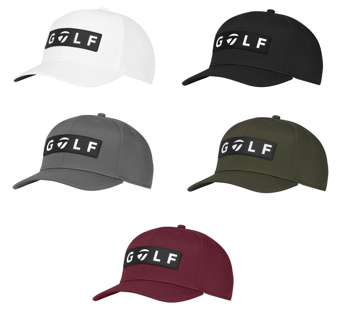 Adjustable Golf Cap Unisex Sun Hat Classic Mid-Crown Design