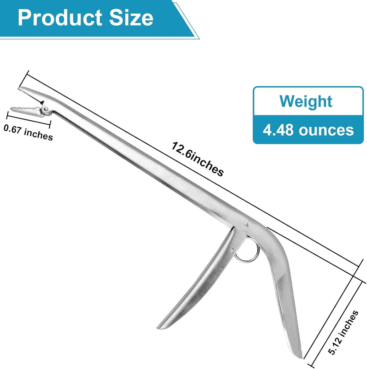 Fishing Hook Remover Tool Stainless Steel Saltwater Fish Hook Pliers