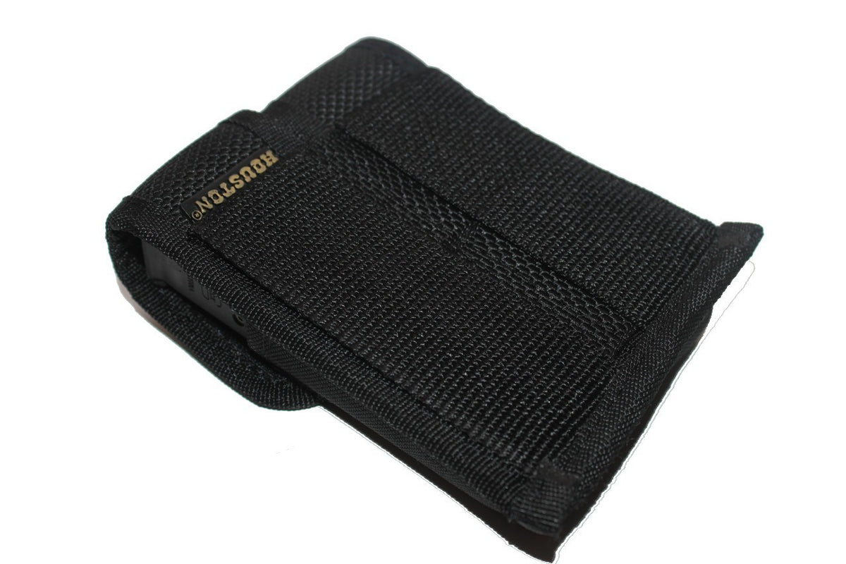 Double Magazine Pouch Holster for 9mm/40 Caliber Pistols - Tactical OWB Belt Carry
