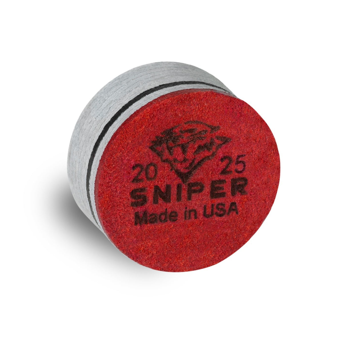 Cue Tip Laminated Sniper Soft-Medium 10-Layer Boar Hide | 13/14 mm