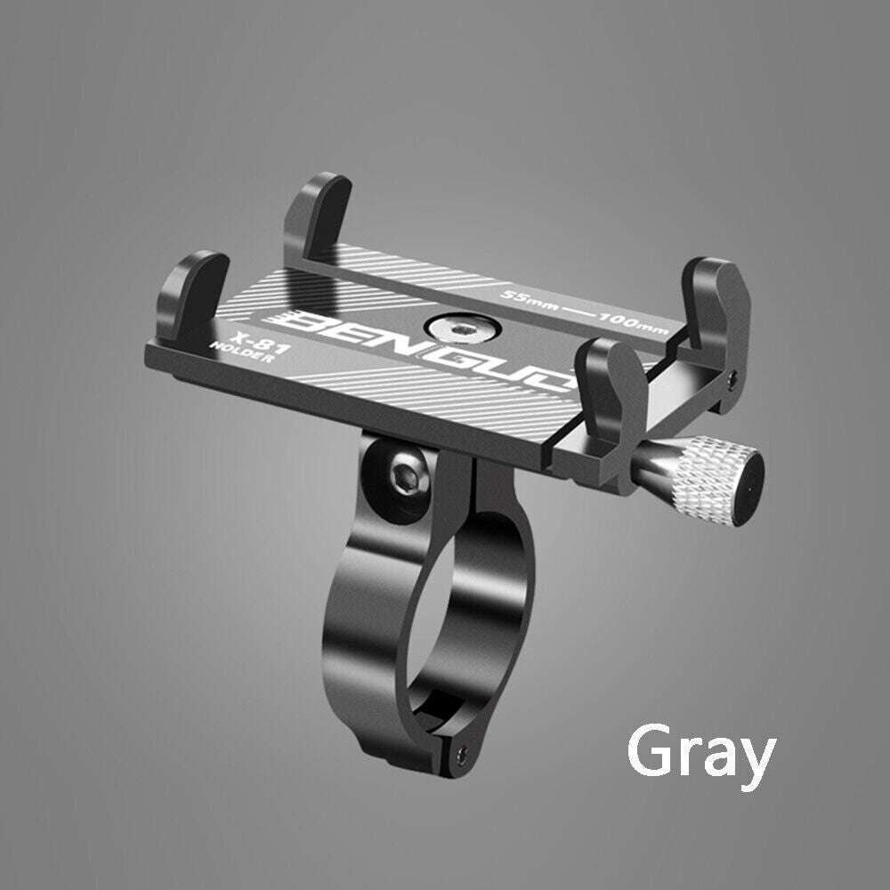 Aluminum Bicycle Phone Mount Handlebar Holder GPS Cell Phone Clamp