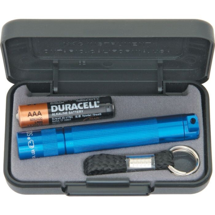 Mini Waterproof Impact Flashlight - LED, USA-Made, Keychain Size