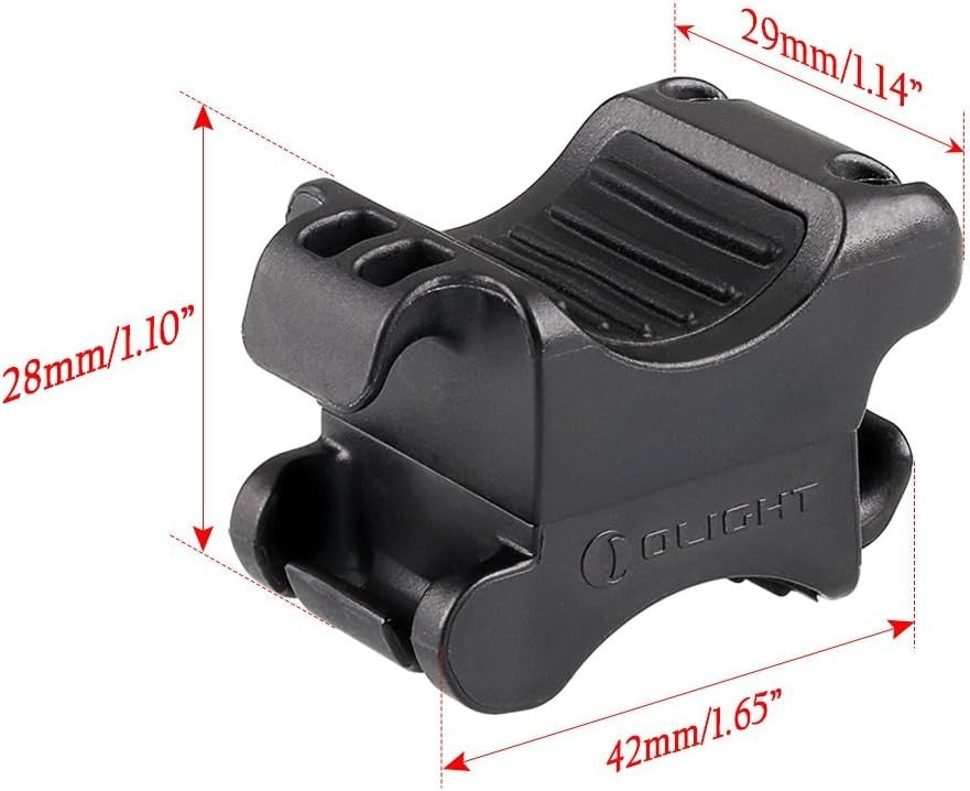 Universal Bicycle Flashlight Mount for Handlebar 10-35mm Diameter
