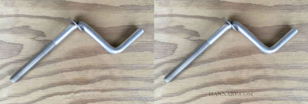 Snowmobile Trailer Tie Down Screw 2 Pack - Rust-Resistant Replacement Hardware