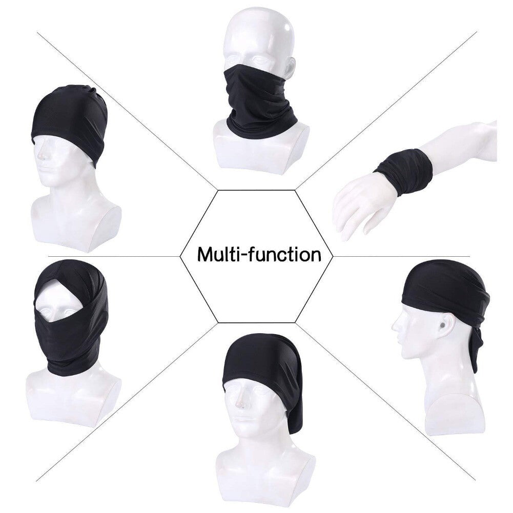 Cooling Neck Gaiter Sports Face Mask UV Dust Windproof Breathable Scarf