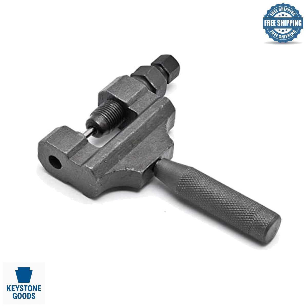 Heavy-Duty Motorcycle Chain Breaker Tool for 420-530 Chains - Universal Bike & ATV Maintenance