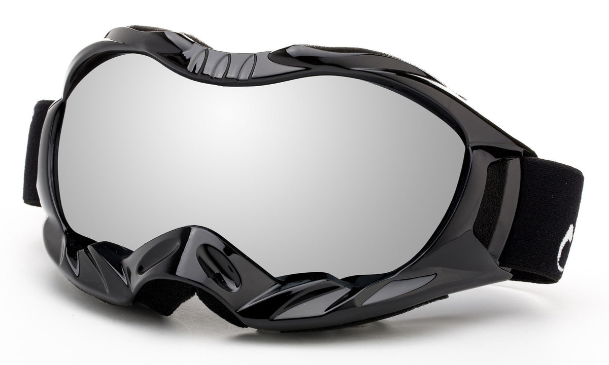 Adult Snow Ski & Snowboard Goggles Anti-Fog Scratch Resistant Shatterproof Lenses