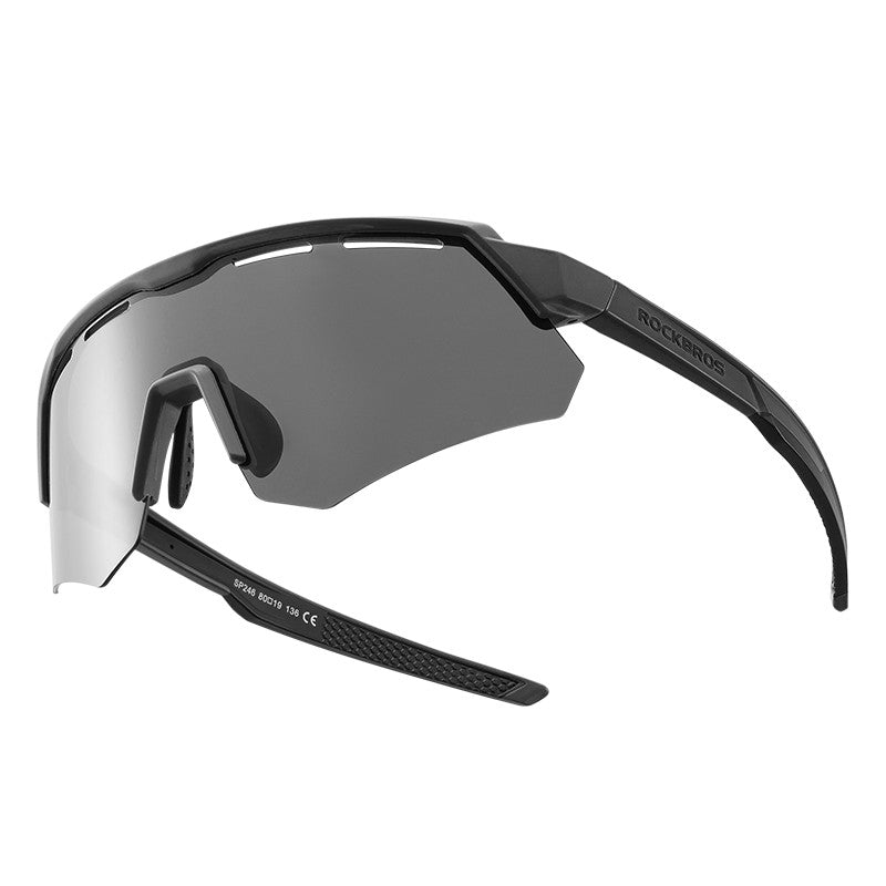 Interchangeable Polarized Cycling Sunglasses with 4 Lens Options for Men