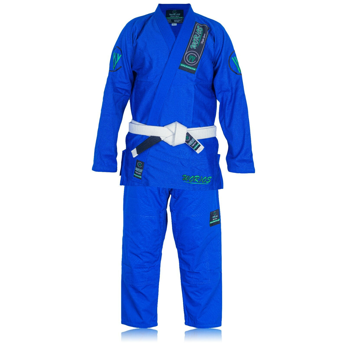Lightweight Pro Brazilian JiuJitsu Gi Blue - Durable Training & Competition Kimono