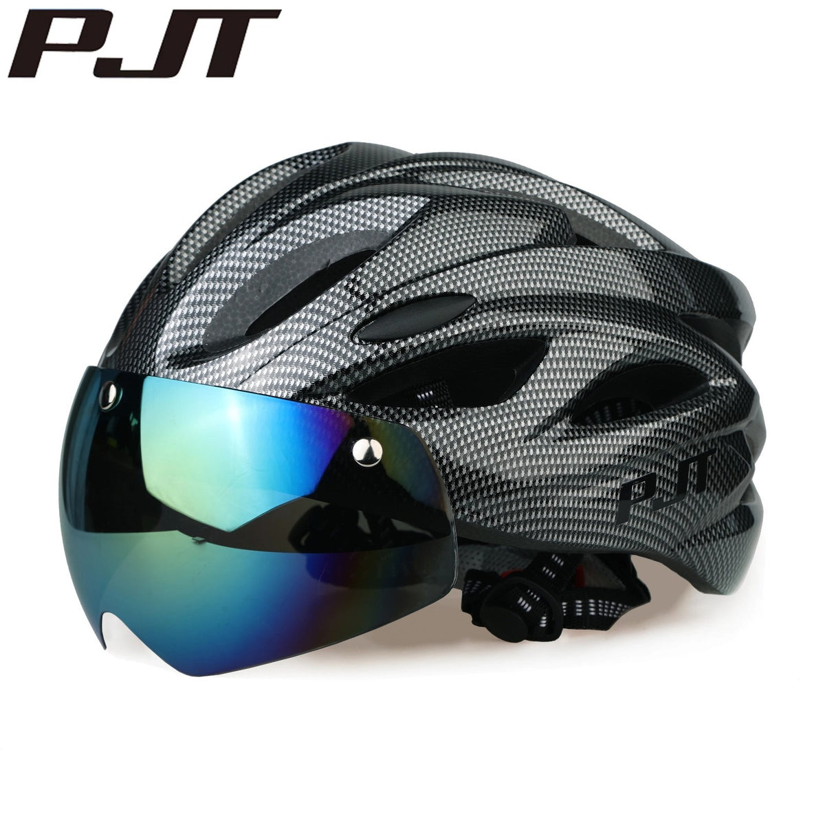 Lightweight Cycling Helmet with Magnetic Goggles for Adults 56-61cm