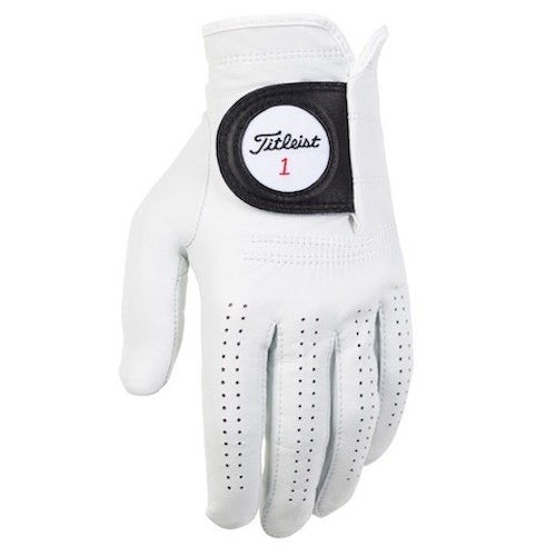 Titleist Players Golf Glove - Left Hand, Medium Size - Durable Leather Performance