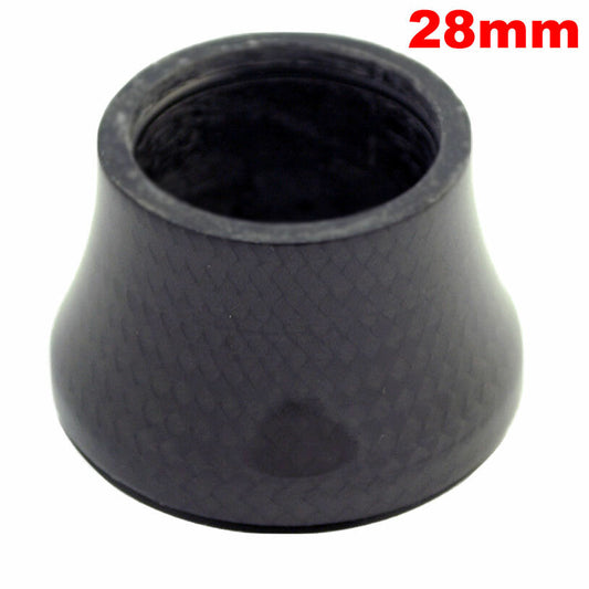Lightweight Cycling Headset Spacer 1-1/8" Carbon Conical 28mm