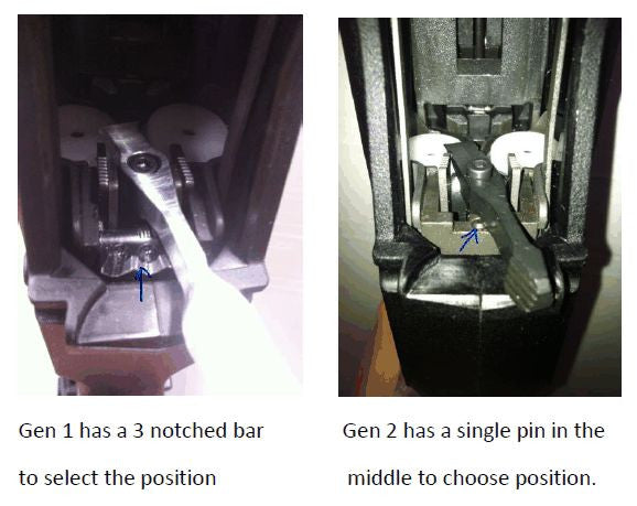 Extended Tube Selector Switch for Kel-Tec KSG & KSG-410 Shotguns - CNC Machined Aluminum