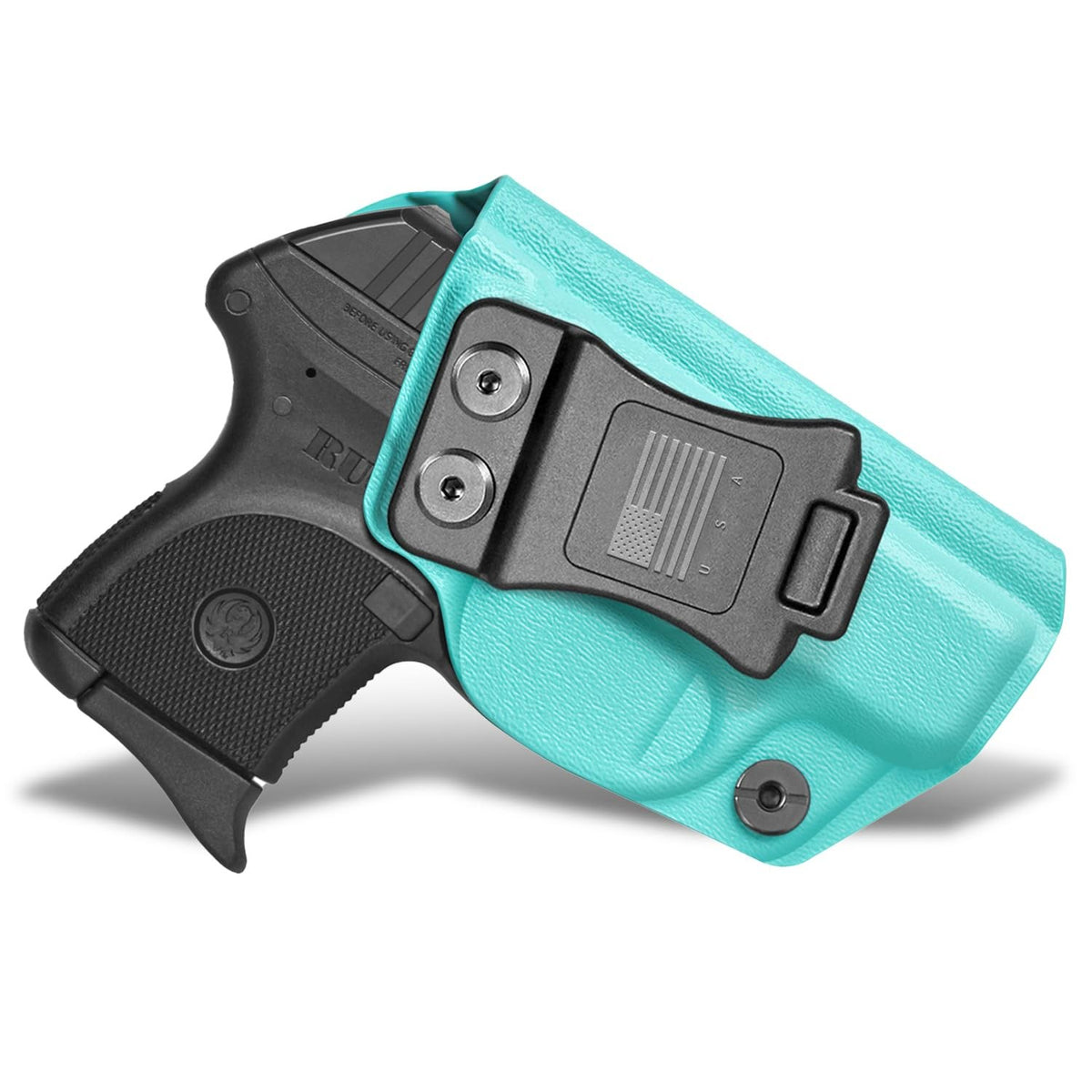 IWB Kydex Holster for Ruger LCP 380 Auto - Custom Fit, Adjustable Retention & Cant