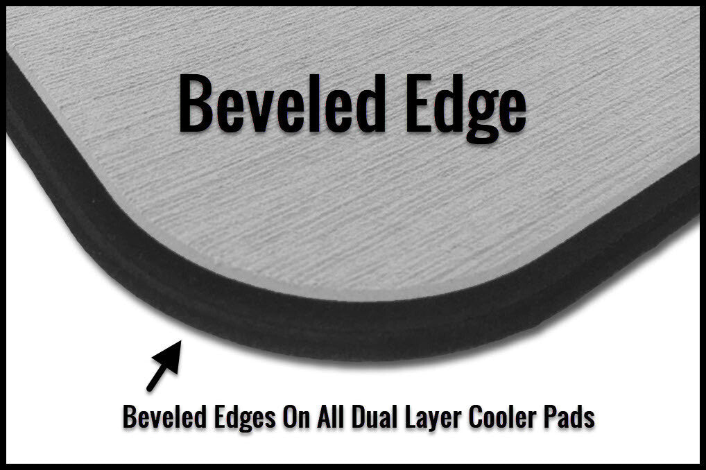 SeaDek Cooler Pad for YETI Tundra Series Marine EVA Non-Slip Mat - Bimini Blue/Black