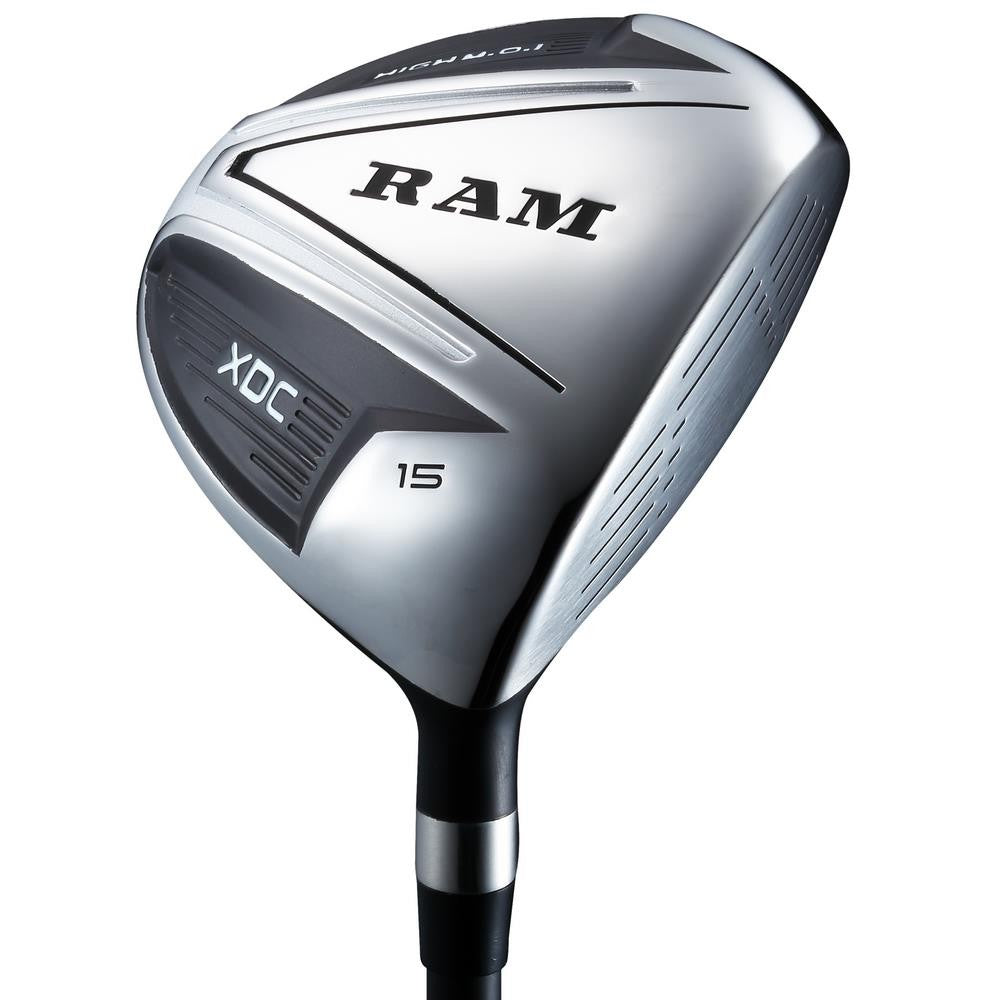 Men's Left-Hand Fairway Woods Set with Headcover - Multiple Loft & Flex Options