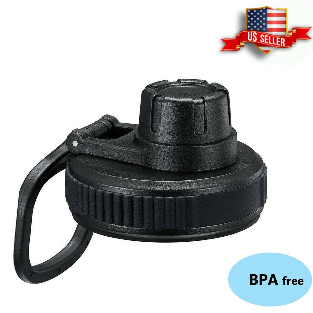 Replacement Twist Lid for Hydro Flask Wide Mouth Water Bottle - Black